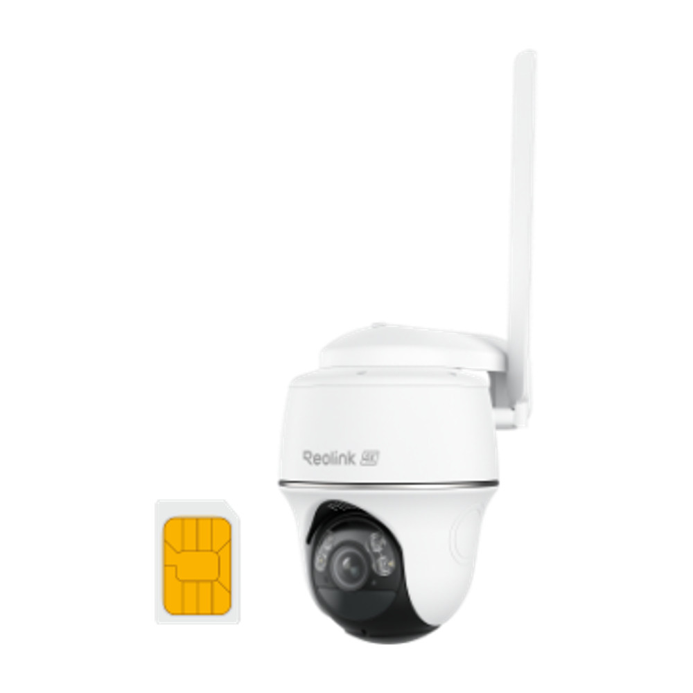Reolink Go PT Ultra 4K 4G LTE Bataryalı Kamera