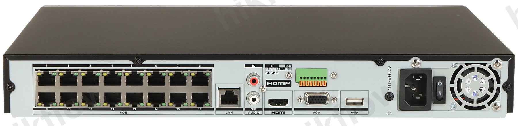 Hikvision DS-7616NXI-K2 16 Kanallı 4K AcuSense Ağ Video Kaydedici (NVR)