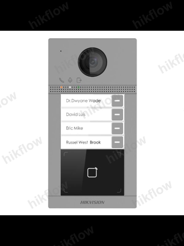 Hikvision DS-KV8413-WME1 2MP 4 Butonlu Villa Kapı İstasyonu