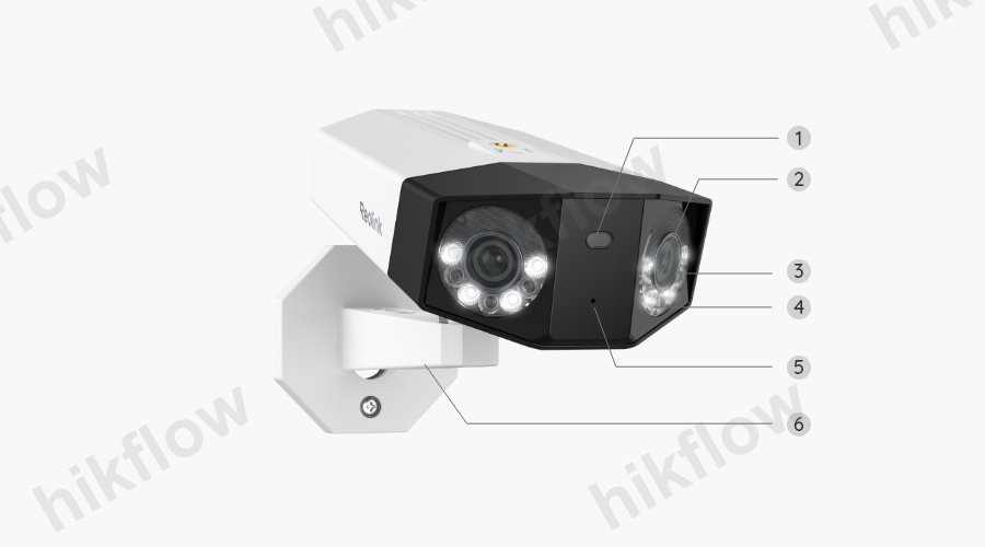 Reolink Duo 3 PoE 16MP 180° Panoramik IP Kamera